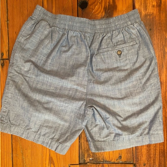 Nautical Men’s 7" BOARDWALK SHORT Size M Blue Stern Casual Spring Break Elastic - Picture 7 of 9